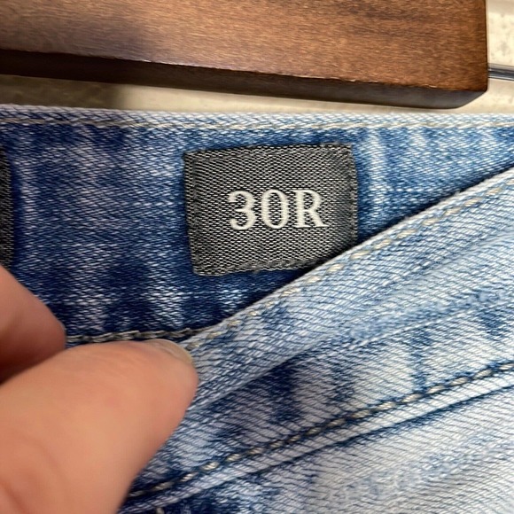 Buckle BKE Jake 30 Mens Blue Medium Wash Regular Fit Mid Rise Straight Jeans - Picture 5 of 12